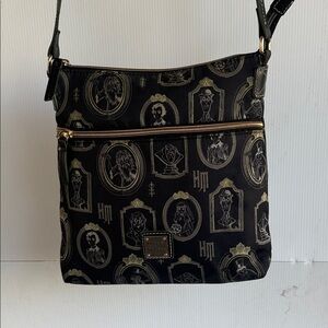 Disney X Dooney & Bourke Haunted Mansion Portraits Crossbody Bag Ghosts